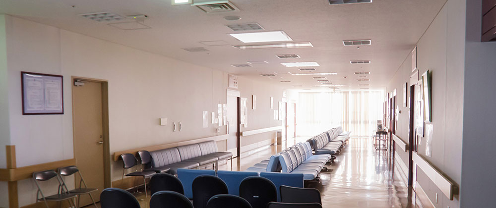 病院の待合室